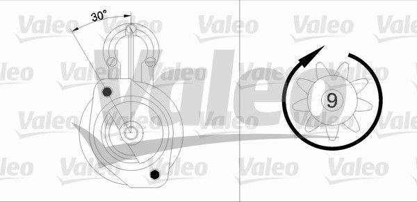 Starter Valeo 433294 Starter Valeo 433294 von Valeo