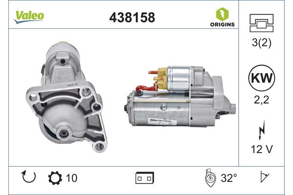 Starter Valeo 438158 Starter Valeo 438158 von Valeo