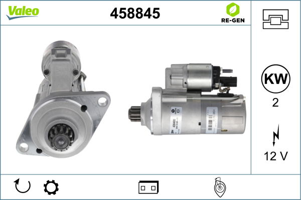 Starter Valeo 458845 von Valeo