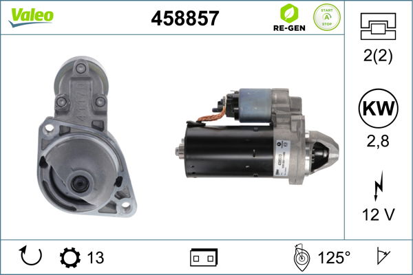 Starter Valeo 458857 Starter Valeo 458857 von Valeo