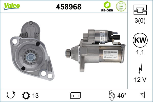 Starter Valeo 458968 Starter Valeo 458968 von Valeo