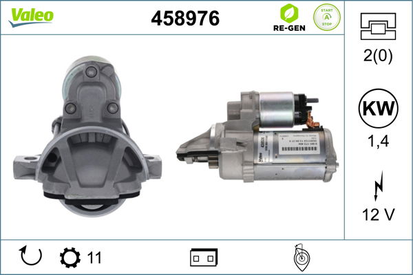 Starter Valeo 458976 Starter Valeo 458976 von Valeo