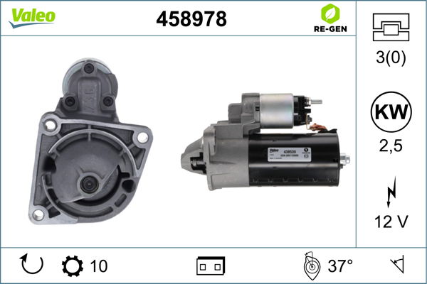 Starter Valeo 458978 von Valeo