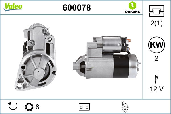 Starter Valeo 600078 Starter Valeo 600078 von Valeo