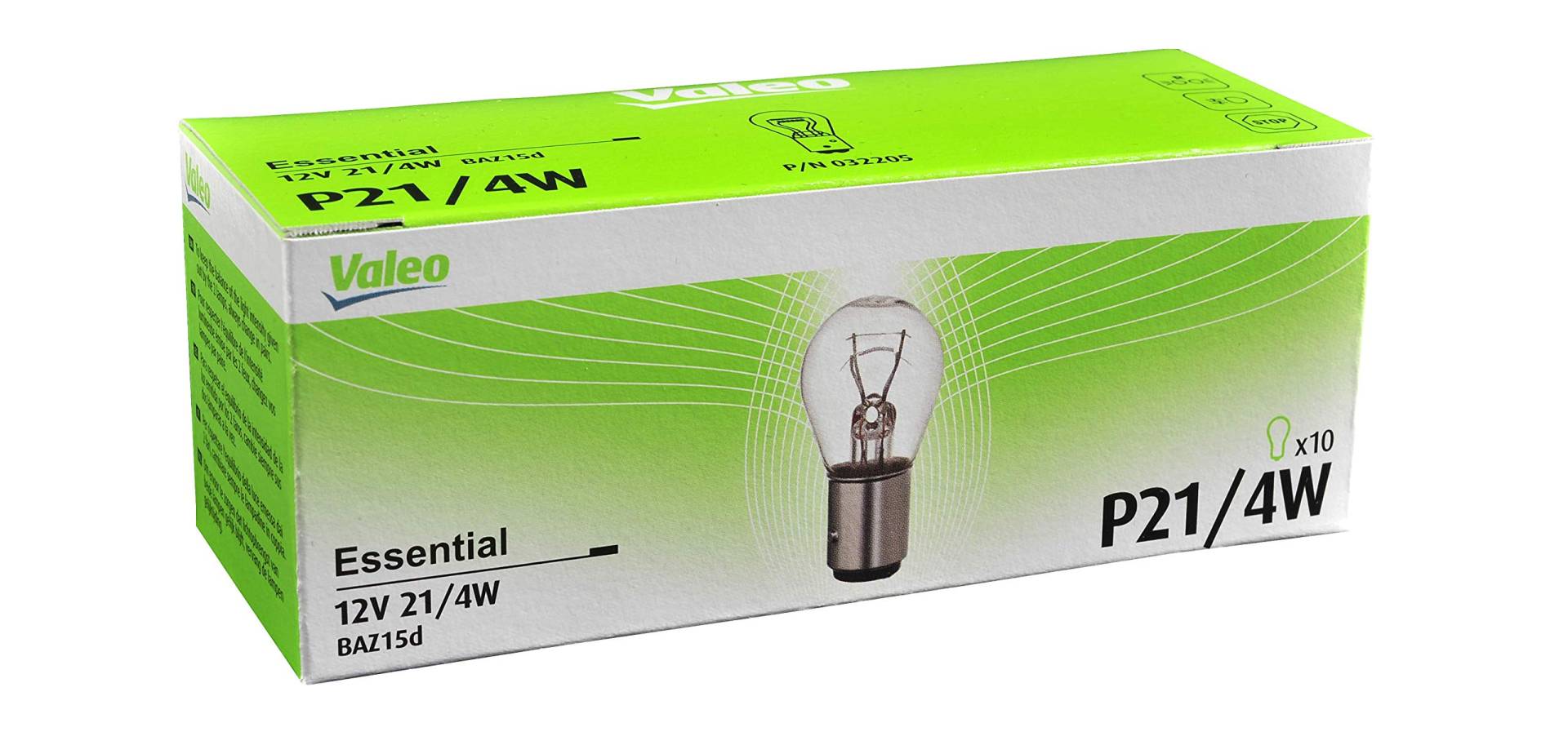 VALEO 032205 Glühlampe, Schlussleuchte VALEO 032205 Glühlampe, Schlussleuchte von VALEO