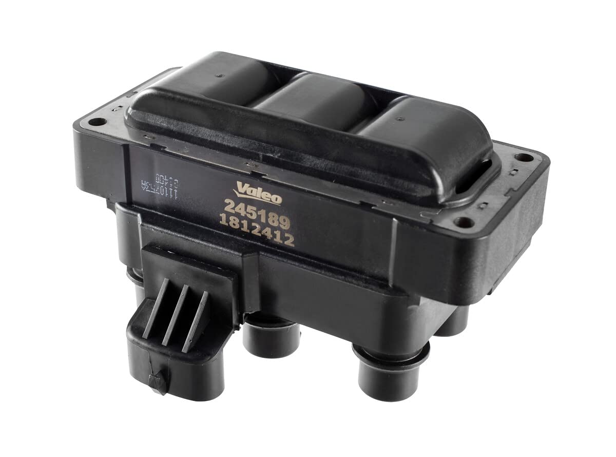 VALEO 245189 Zündspule Anzahl der Sekundärauslässe : 6 Anzahl der Pins : 4 Typ von Connexion : Primärwiderstand : Sekundärwiderstand : VALEO 245189 Zündspule Anzahl der Sekundärauslässe : 6 Anzahl der Pins : 4 Typ von Connexion : Primärwiderstand : Sekundärwiderstand : von Valeo