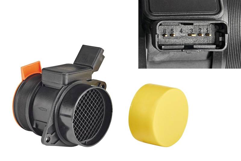 VALEO 253706 Luftmassenmesser Anzahl der Pins : Stecker Typ : RECTANGULAR Integrierter Lufttemperatursensor : YES Montagetyp : SIEMENS von Valeo