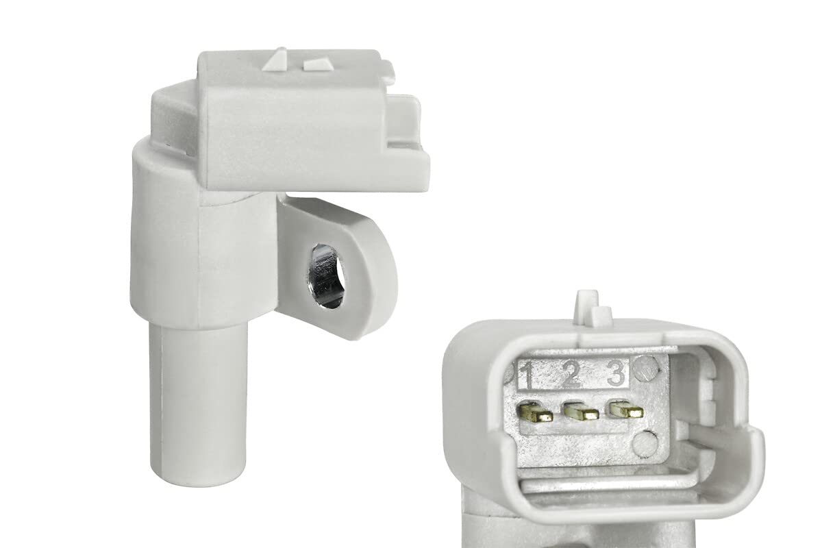 VALEO 253808 Sensor Nockenwellenposition Anzahl der Pins : 3 Plug Type : ANGULAR Sensortechnik : HALL Mit Kabel : NO Sonde Länge [mm] : 22 von Valeo