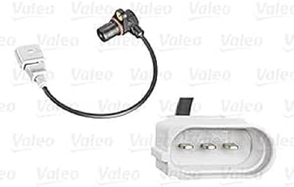 VALEO 254019 Impulsgeber Kurbelwelle Anzahl der Pins : 3 Plug Type : D SHAPE Mit Kabel : YES Sondenlänge [mm] : 24 Sensortechnik : INDUCTIVE von Valeo