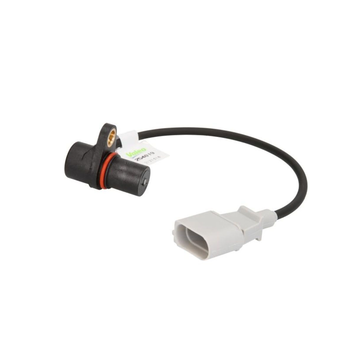 VALEO 254019 Impulsgeber Kurbelwelle Anzahl der Pins : 3 Plug Type : D SHAPE Mit Kabel : YES Sondenlänge [mm] : 24 Sensortechnik : INDUCTIVE von Valeo