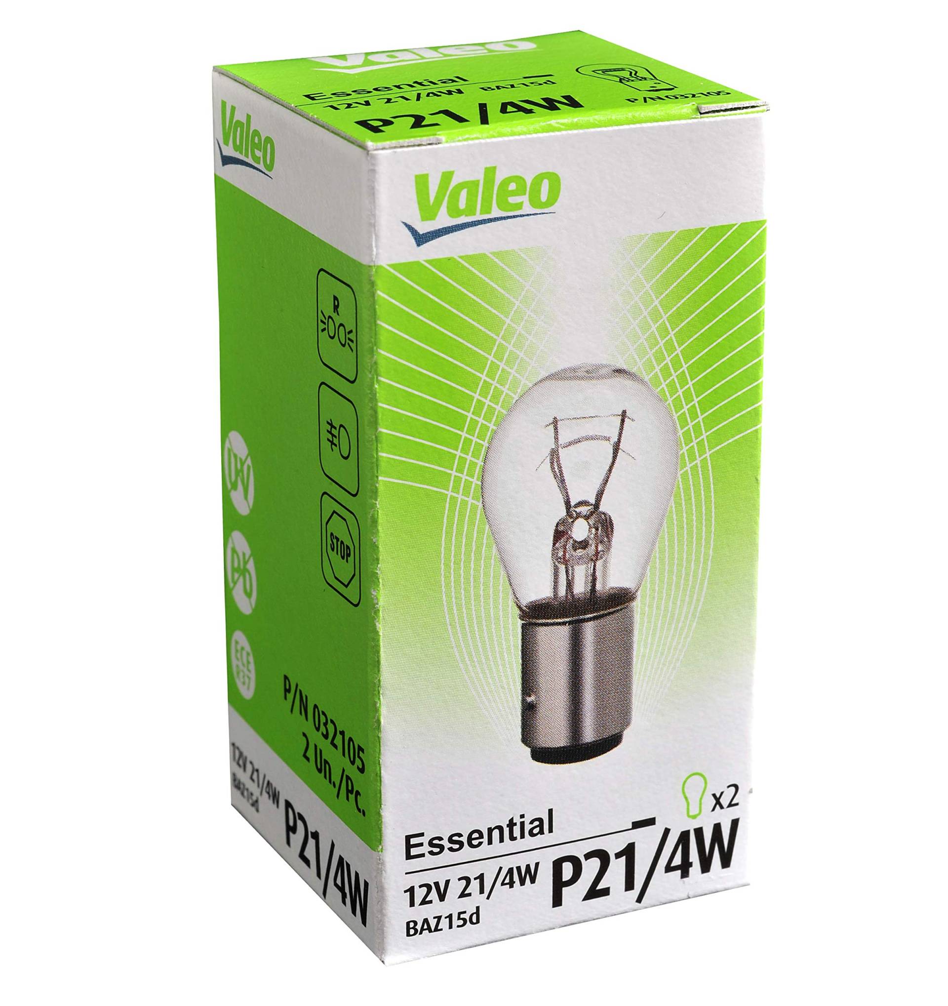 VALEO Essential Glühlampe Nebel-/schlusslicht 032105 von Valeo