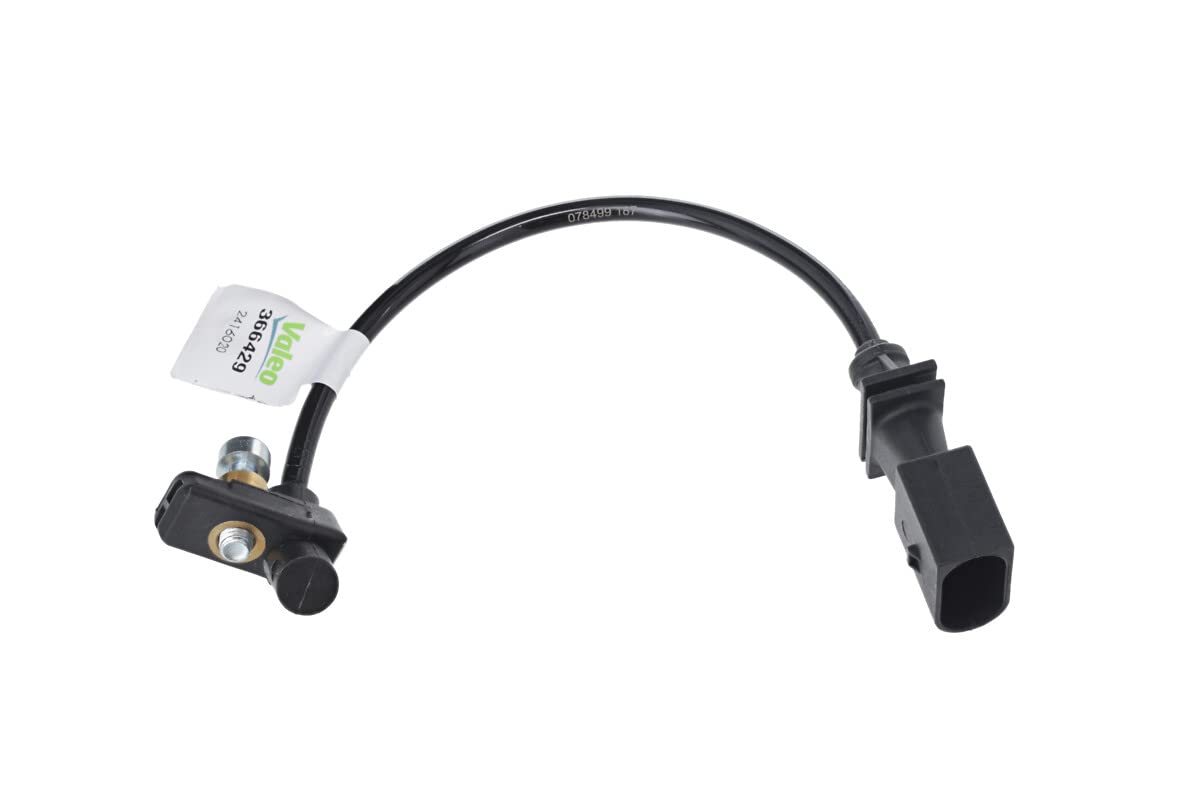 VALEO 366429 Impulsgeber Kurbelwelle Anzahl der Pins : 3 Plug Type : D SHAPE Mit Kabel : YES Sondenlänge [mm] : 14 Sensortechnik : HALL von Valeo