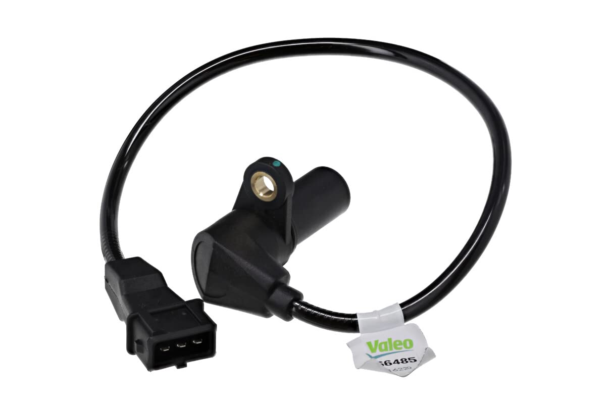 VALEO 366485 Impulsgeber Kurbelwelle Anzahl der Pins : 3 Plug Type : ANGULAR Mit Kabel : YES Sondenlänge [mm] : 38 Sensortechnik : INDUCTIVE von Valeo