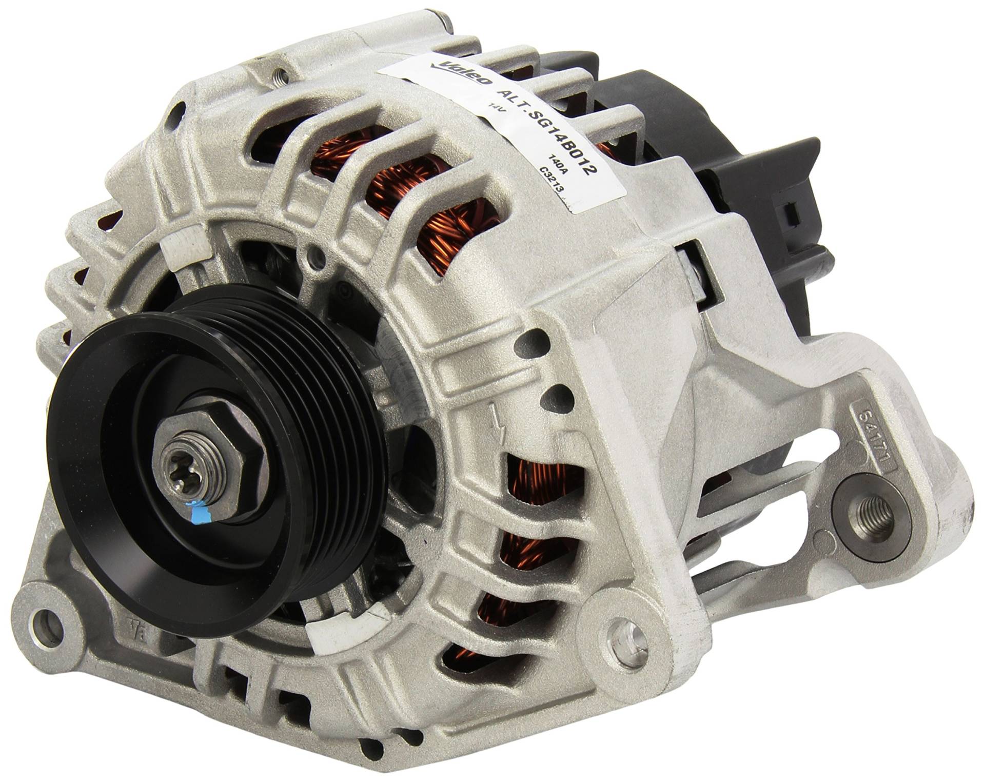 VALEO 439392 Generator Ladestrom des Generators: 140 Amp Rippen: 6 rippen Riemenscheibe Ø: 66 mm Spannung: 14 V Drehrichtung: CLOCKWISE VALEO 439392 Generator Ladestrom des Generators: 140 Amp Rippen: 6 rippen Riemenscheibe Ø: 66 mm Spannung: 14 V Drehrichtung: CLOCKWISE von Valeo