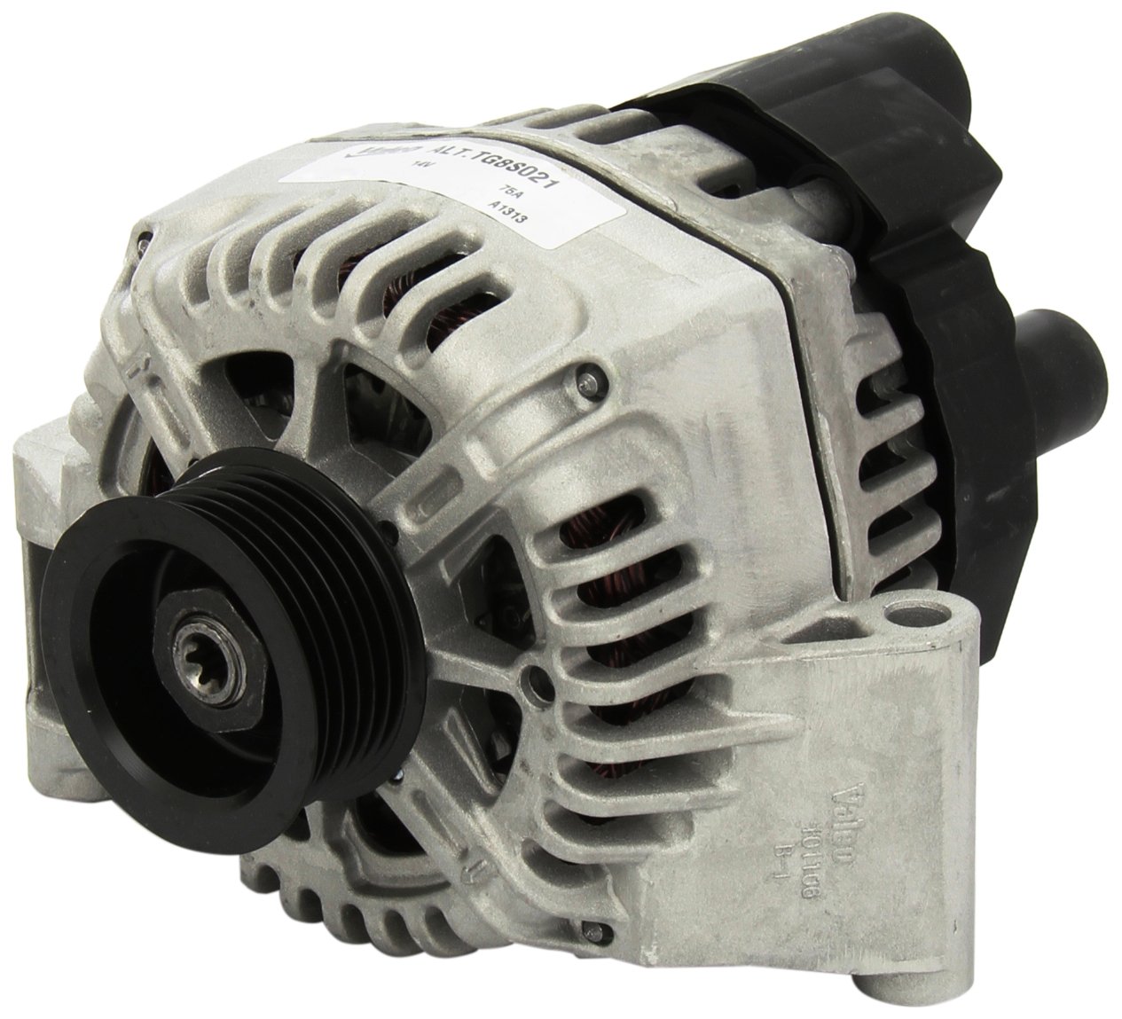 VALEO 439506 Generator Ladestrom des Generators: 75 Amp Rippen: 6 rippen Riemenscheibe Ø: 55 mm Spannung: 14 V Drehrichtung: CLOCKWISE VALEO 439506 Generator Ladestrom des Generators: 75 Amp Rippen: 6 rippen Riemenscheibe Ø: 55 mm Spannung: 14 V Drehrichtung: CLOCKWISE von Valeo
