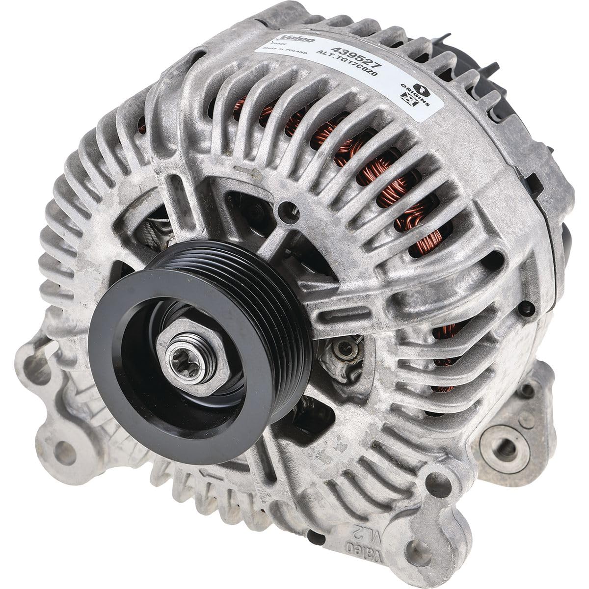 VALEO 439527 Generator Ladestrom des Generators: 180 Amp Rippen: 6 rippen Riemenscheibe Ø: 58 mm Spannung: 14 V Drehrichtung: CLOCKWISE VALEO 439527 Generator Ladestrom des Generators: 180 Amp Rippen: 6 rippen Riemenscheibe Ø: 58 mm Spannung: 14 V Drehrichtung: CLOCKWISE von Valeo