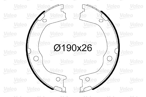 VALEO 564174 Bremsbacken und Zubehör von Valeo