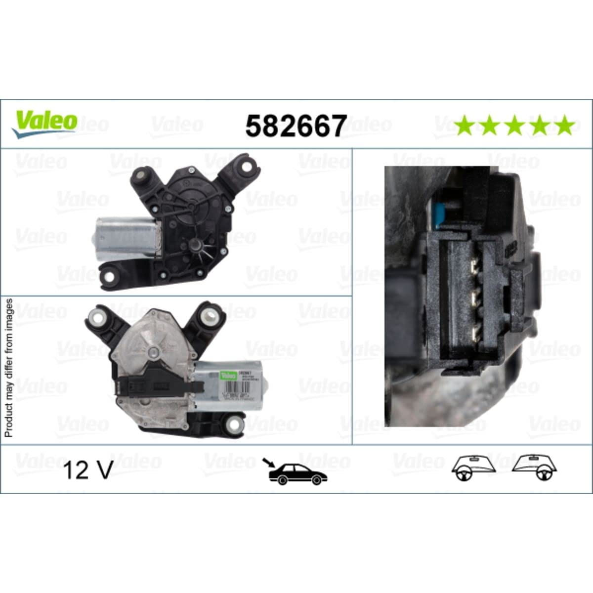 VALEO - Heckwischermotor - 582667 - INSIGNIA (2009 - 2017) VALEO - Heckwischermotor - 582667 - INSIGNIA (2009 - 2017) von Valeo
