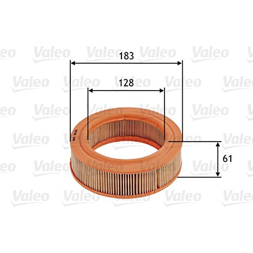 VALEO 585656 Luftfilter Motorfilter Ausgezeichnete Filtrationseigenschaften, Longlife Kapazität, exakt und einfach fit von VALEO