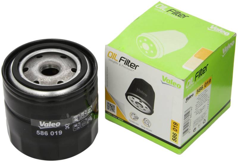 VALEO 586019 Ölfilter Motorfilter Ausgezeichnete Filtrationseigenschaften, Longlife Kapazität, genau und einfach von Valeo