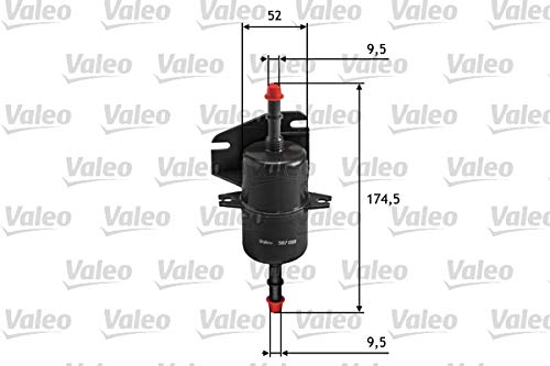 VALEO 587018 Kraftstofffilter Motorfilter Ausgezeichnete Filtrationseigenschaften, Langlaskapazität, genau und einfach VALEO 587018 Kraftstofffilter Motorfilter Ausgezeichnete Filtrationseigenschaften, Langlaskapazität, genau und einfach von Valeo
