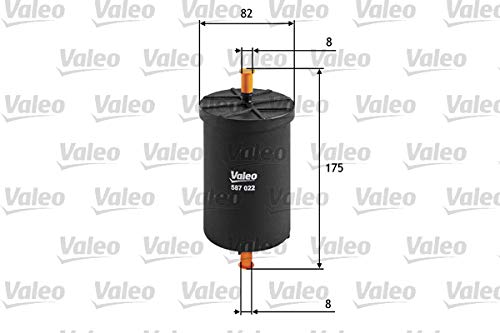 VALEO 587022 Kraftstofffilter Motorfilter Ausgezeichnete Filtrationseigenschaften, Langlaskapazität, genau und einfach VALEO 587022 Kraftstofffilter Motorfilter Ausgezeichnete Filtrationseigenschaften, Langlaskapazität, genau und einfach von Valeo