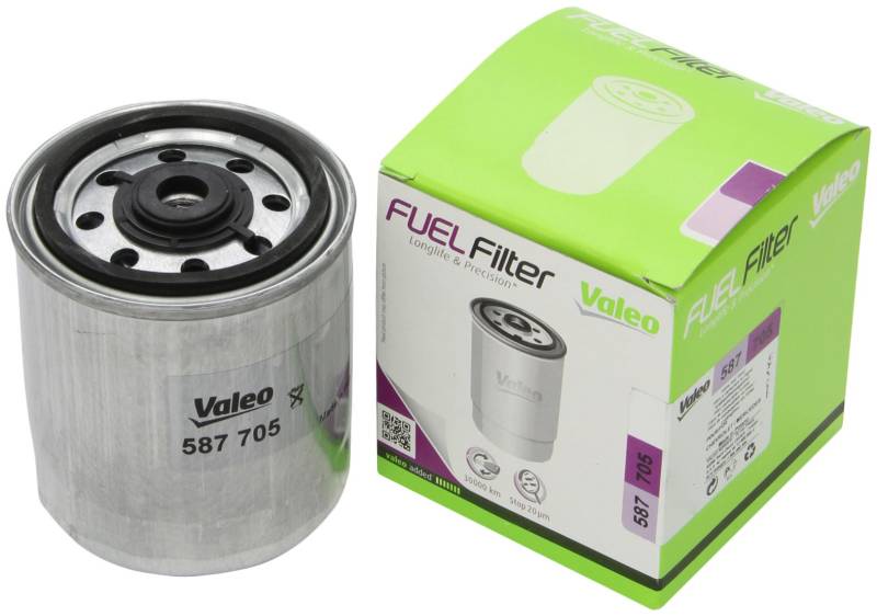 VALEO 587705 Kraftstofffilter Motorfilter Ausgezeichnete Filtrationseigenschaften, Langlaskapazität, genau und einfach von Valeo