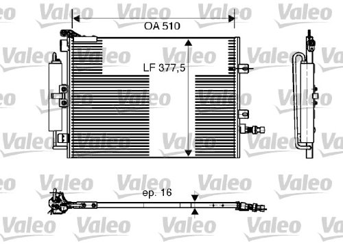 VALEO 818165 Kondensator, Klimaanlage VALEO 818165 Kondensator, Klimaanlage von VALEO
