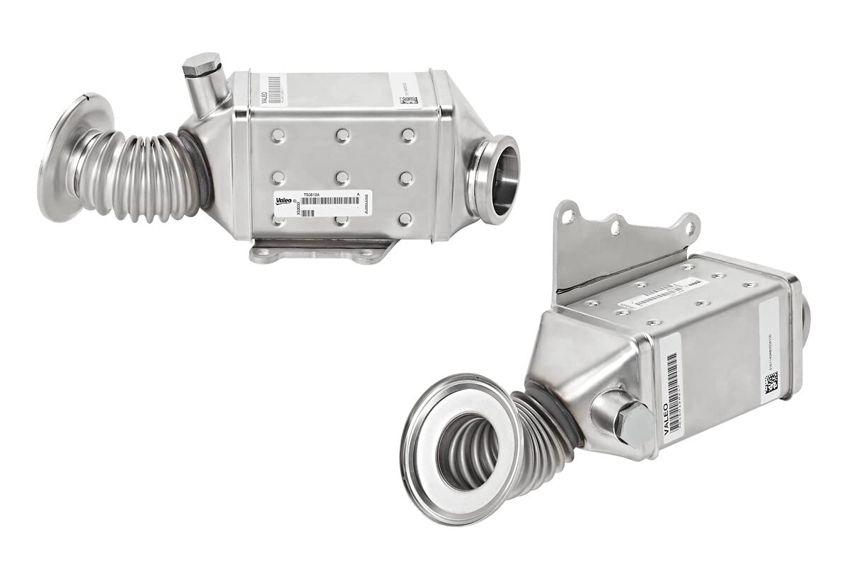 VALEO 818788 Kühler Abgasrückführung Mit AGR Ventil: NO mit Dichtung: YES Durchmesser [mm] : Material: STEEL Higth [mm] : 115 von VALEO