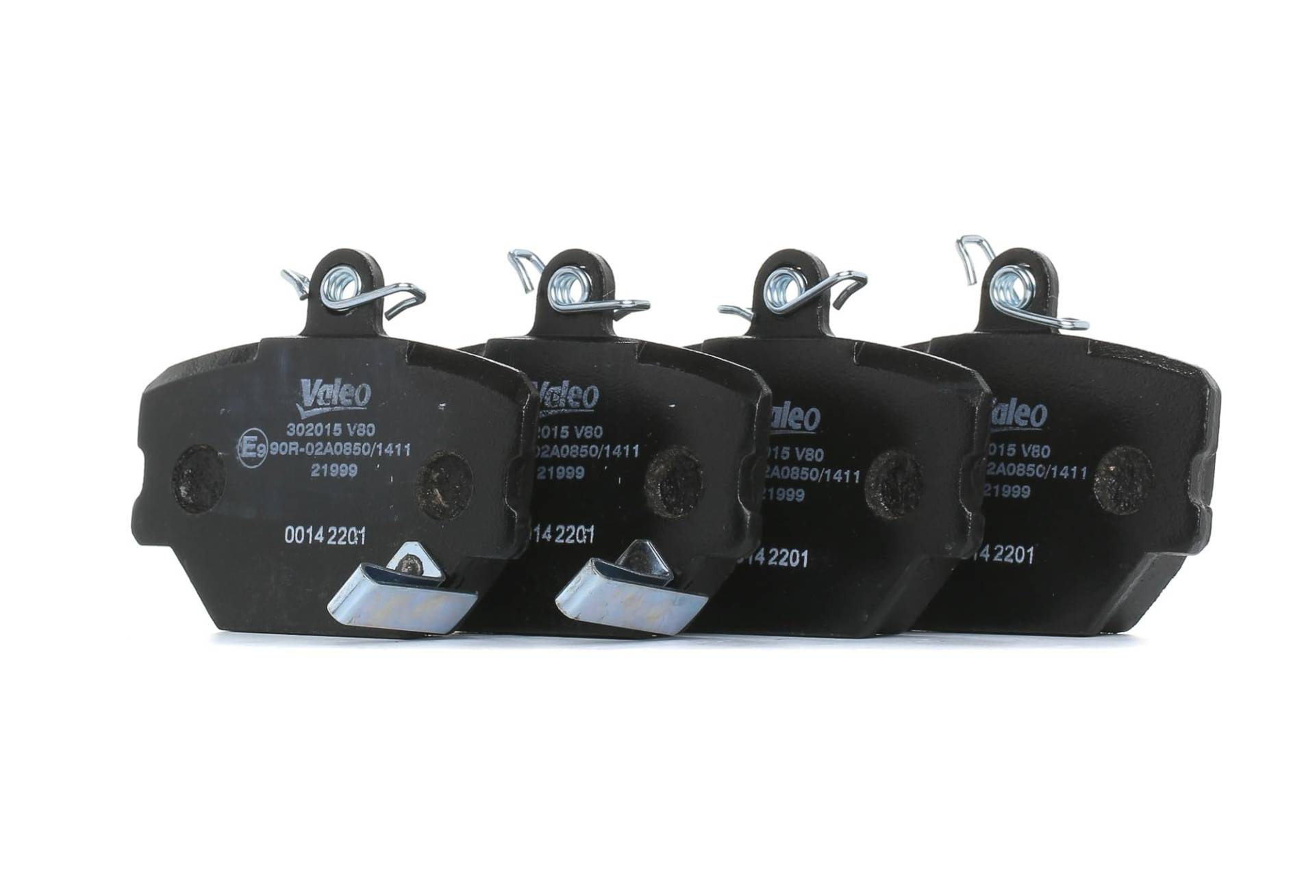 Valeo BREMSSYSTEM FIRST Bremsbeläge 302015, im Viererpack vertrieben, Montageposition: Vorderachse, Bremsystem: BOSCH Valeo BREMSSYSTEM FIRST Bremsbeläge 302015, im Viererpack vertrieben, Montageposition: Vorderachse, Bremsystem: BOSCH von Valeo