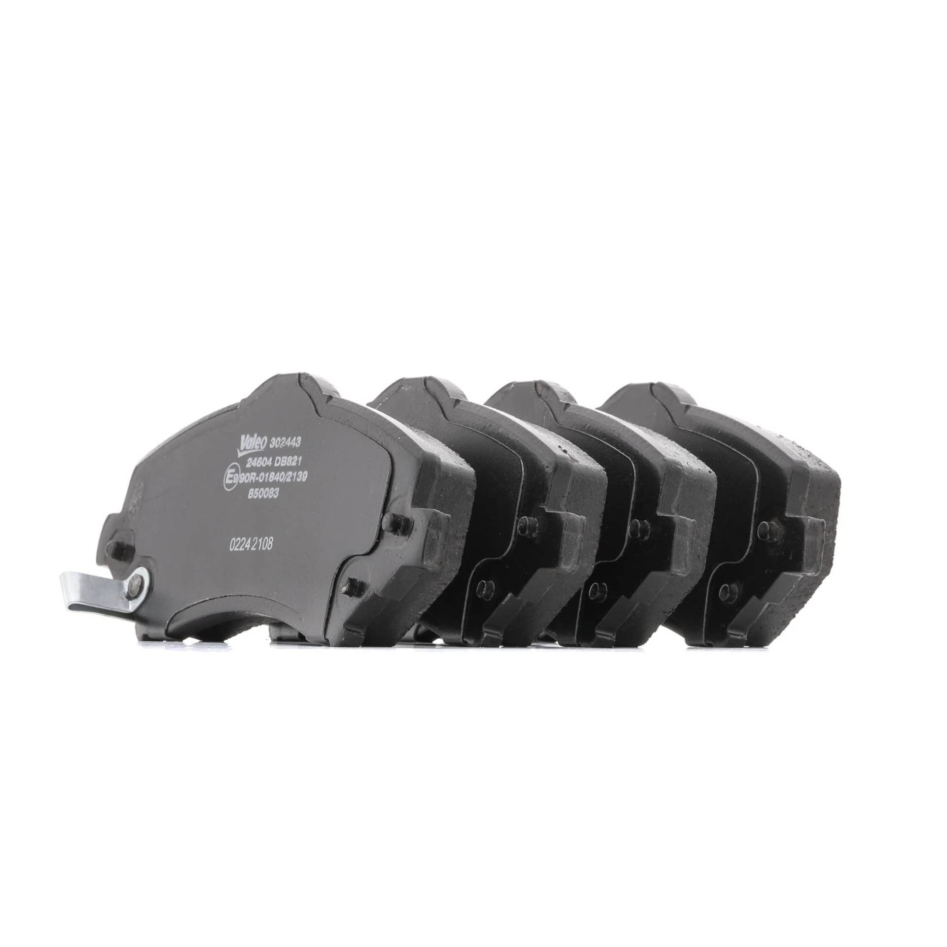 Valeo Bremsbeläge Bremsklötze VORNE mit Warnkontakt 302443 Valeo Bremsbeläge Bremsklötze VORNE mit Warnkontakt 302443 von VALEO