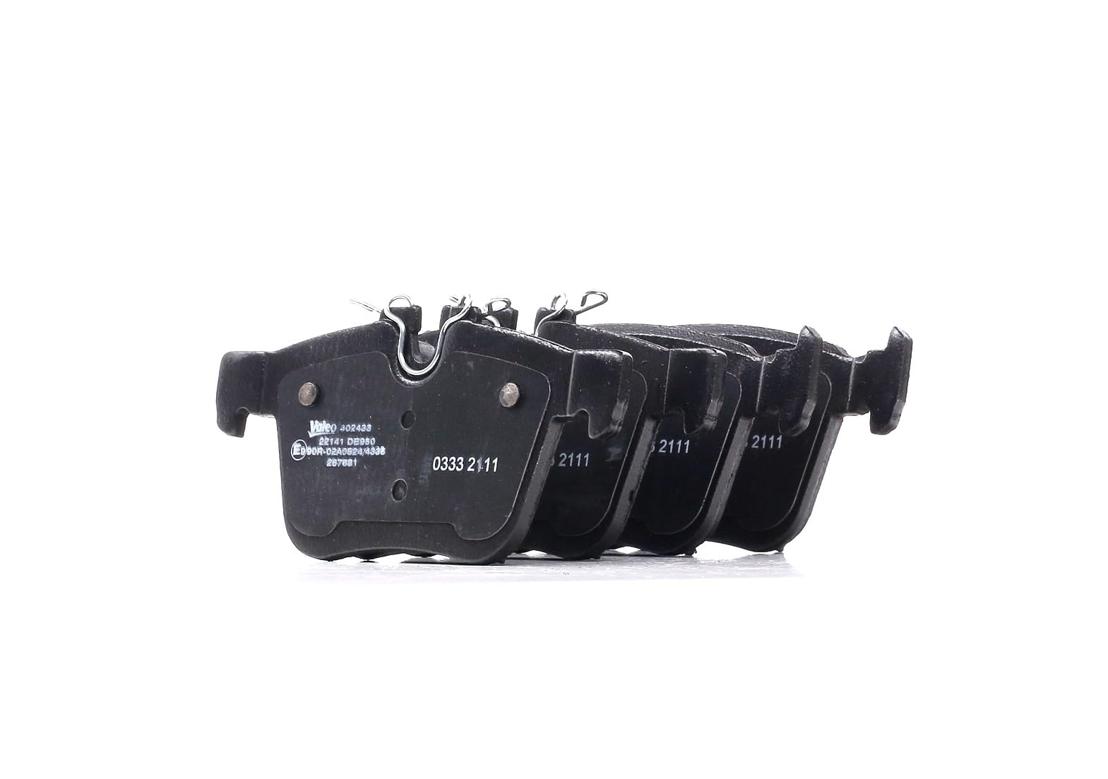 Valeo Bremsbeläge Satz Bremsklötze Bremssteine Set Hinten 302433 Valeo Bremsbeläge Satz Bremsklötze Bremssteine Set Hinten 302433 von VALEO