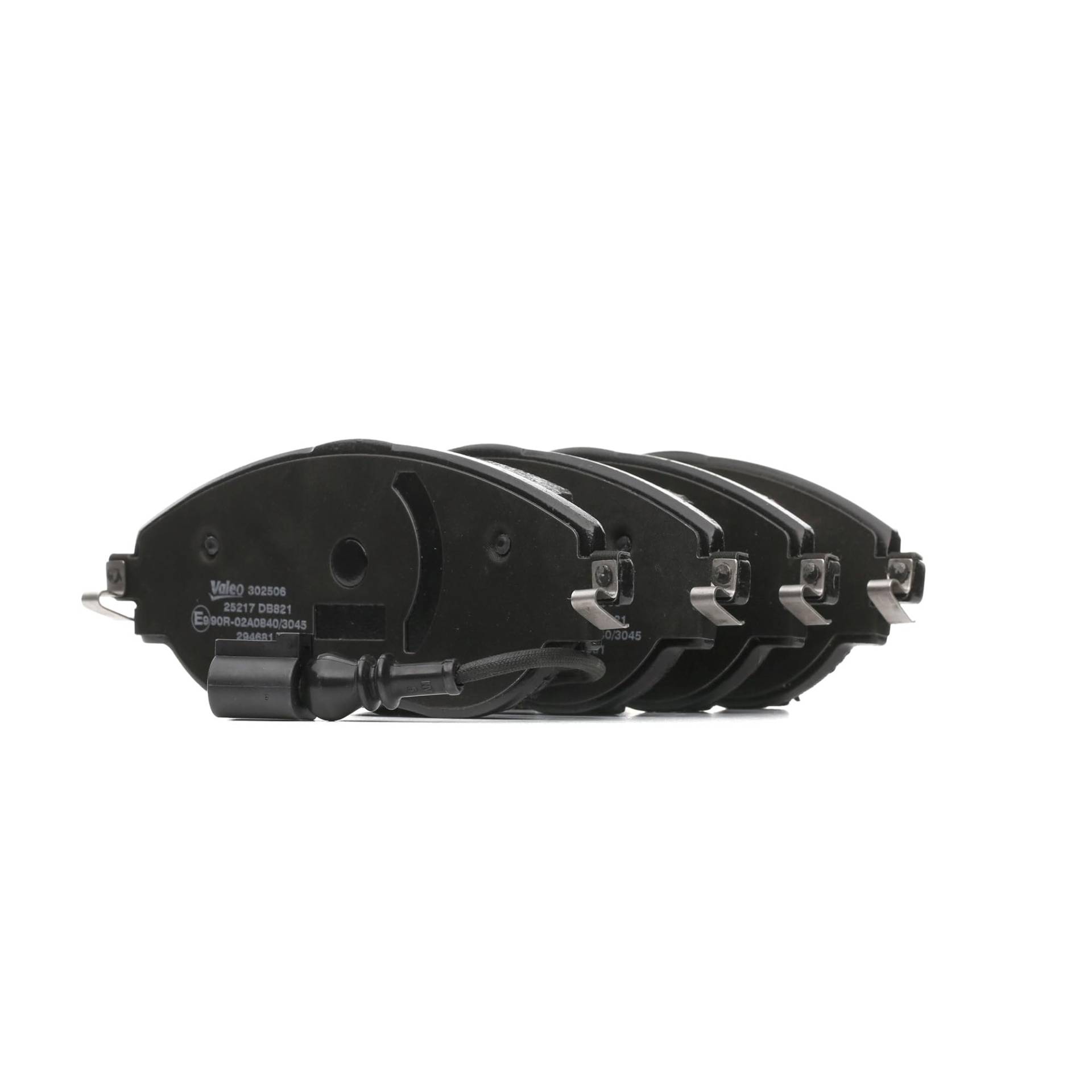 Valeo Bremsbeläge Satz Bremsklötze Bremssteine Set Vorne mit 302506 von VALEO