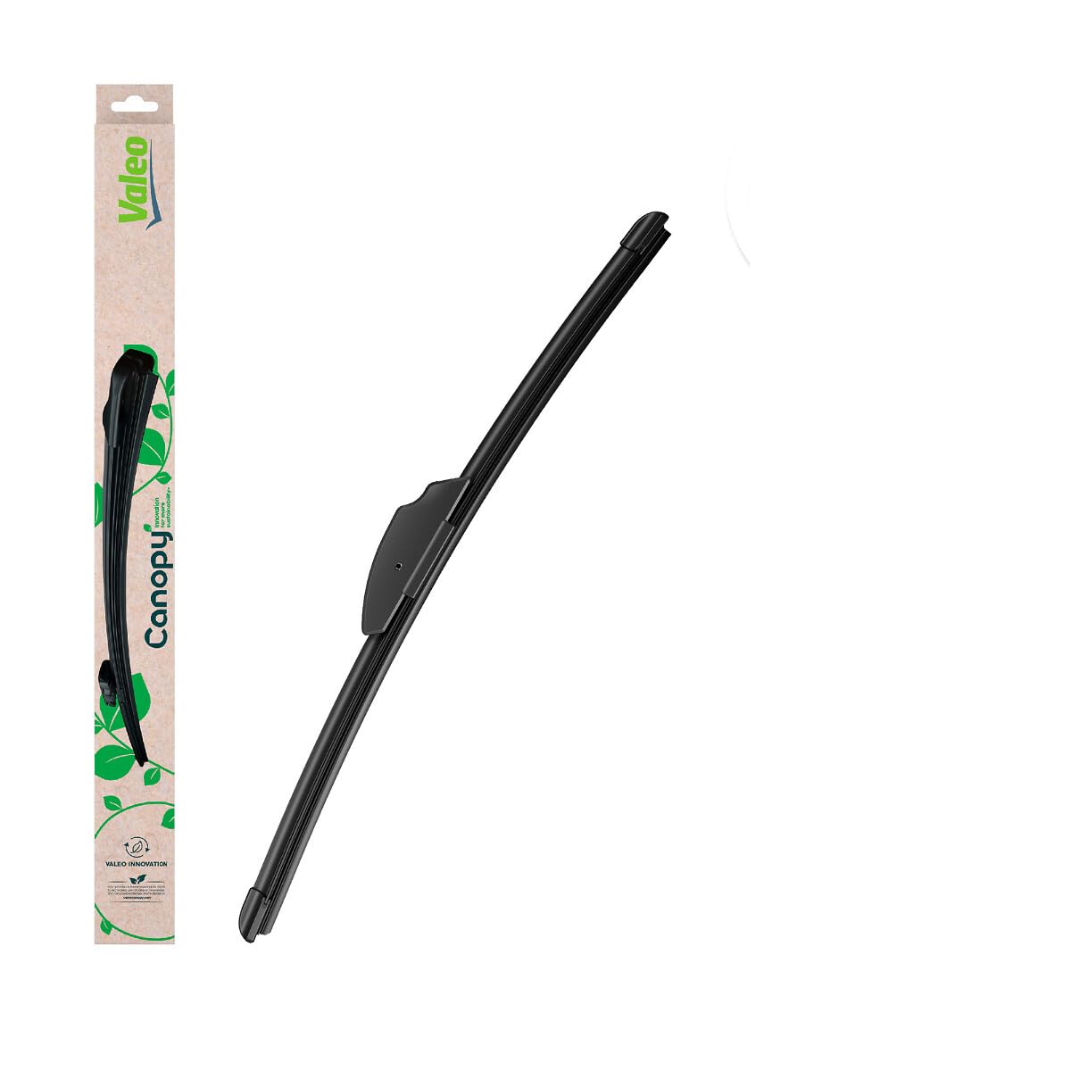 VALEO Canopy - CAN04 - Flachbalkenwischer Basierend Auf Natürlichen Und Recycelten Materialien - Länge: 400mm Vorne (Beinhaltet: 1 Scheibenwischer) - 583904 von VALEO