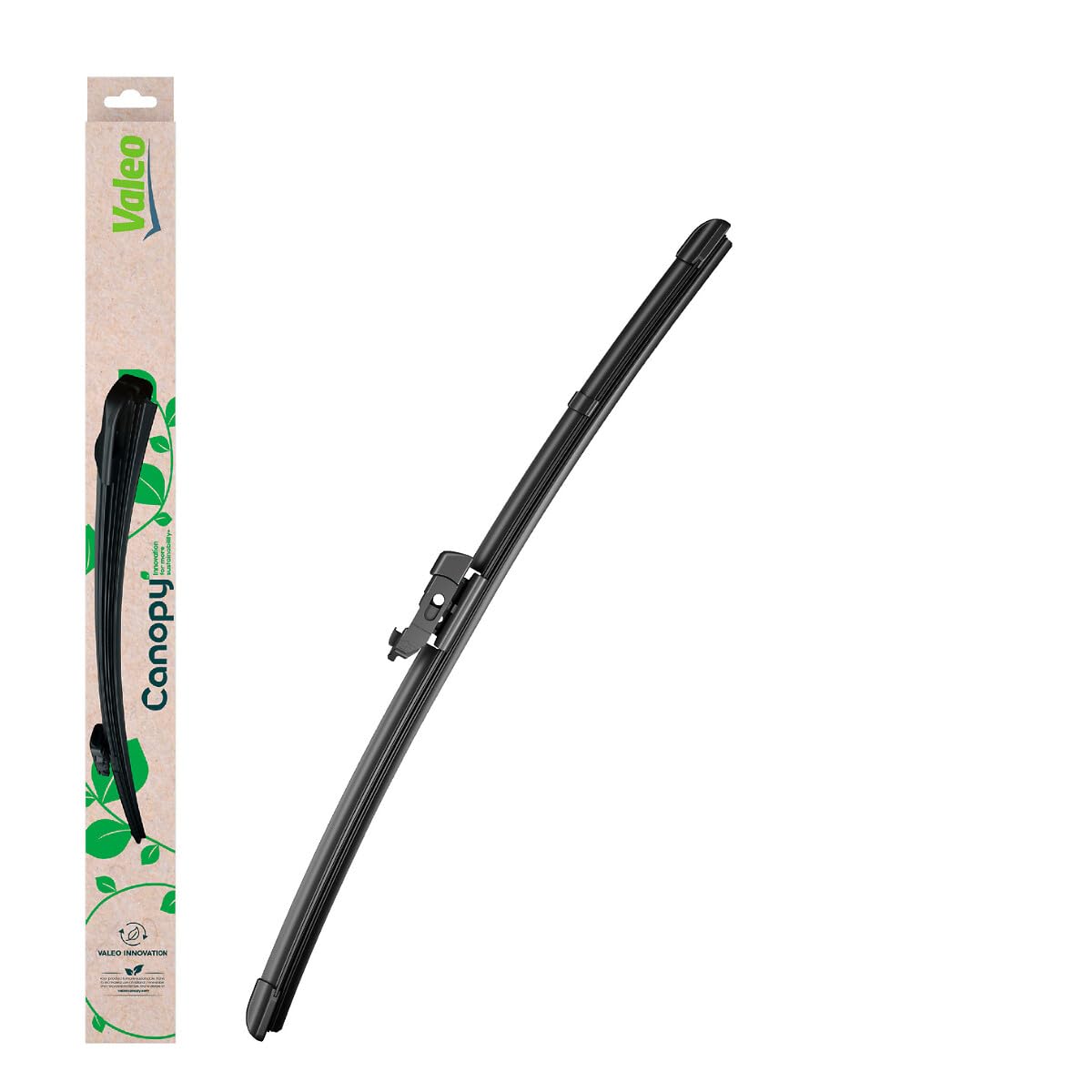 VALEO Canopy - CAN15 - Flachbalkenwischer Basierend Auf Natürlichen Und Recycelten Materialien - Länge: 350mm Vorne (Beinhaltet: 1 Scheibenwischer) von VALEO