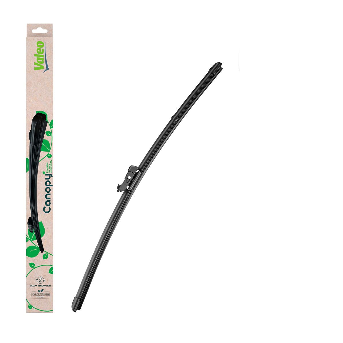 VALEO Canopy - CAN46 - Flachbalkenwischer Basierend Auf Natürlichen Und Recycelten Materialien - Länge: 475mm Vorne (Beinhaltet: 1 Scheibenwischer) - 583946 von VALEO