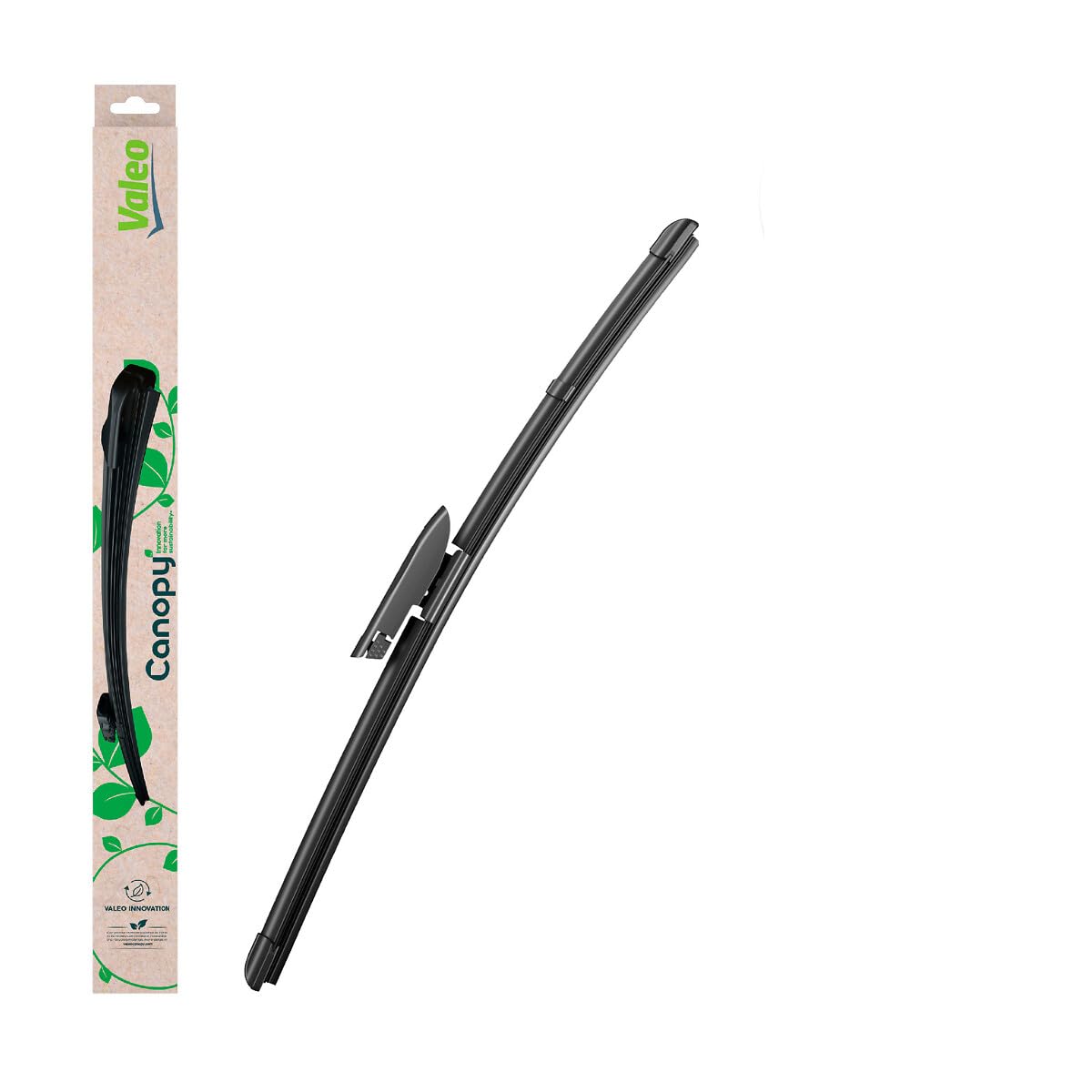 VALEO Canopy - CAN27 - Flachbalkenwischer Basierend Auf Natürlichen Und Recycelten Materialien - Länge: 400mm Vorne (Beinhaltet: 1 Scheibenwischer) - 583927 von VALEO
