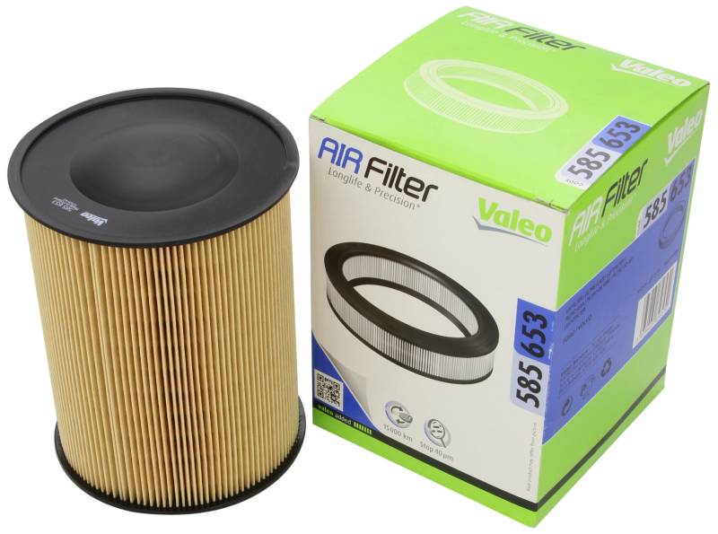 VALEO 585653 Luftfilter Motorfilter Ausgezeichnete Filtrationseigenschaften, Longlife Kapazität, exakt und einfach fit von Valeo