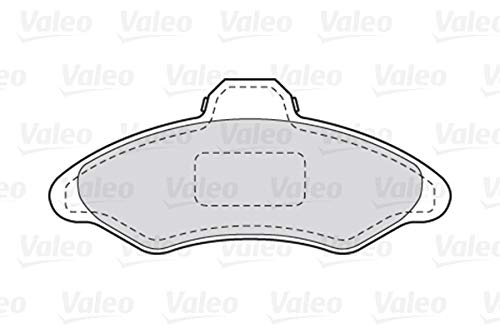 Valeo 301172 Bremsbelagsatz Scheibenfeststellbremse von Valeo