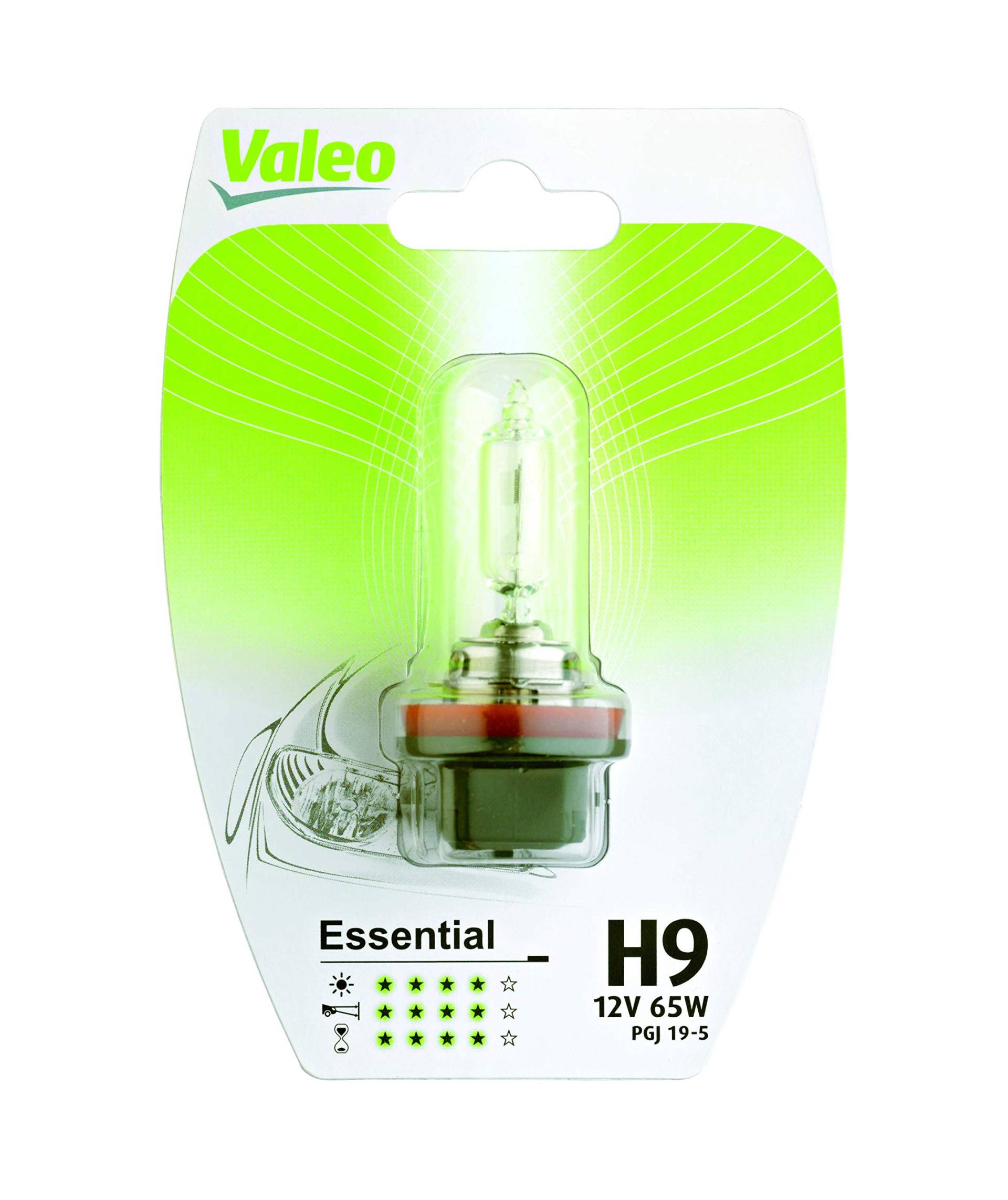 Valeo Halogen Glühlampe, H9-Essential-Blister x1, 32010 von Valeo