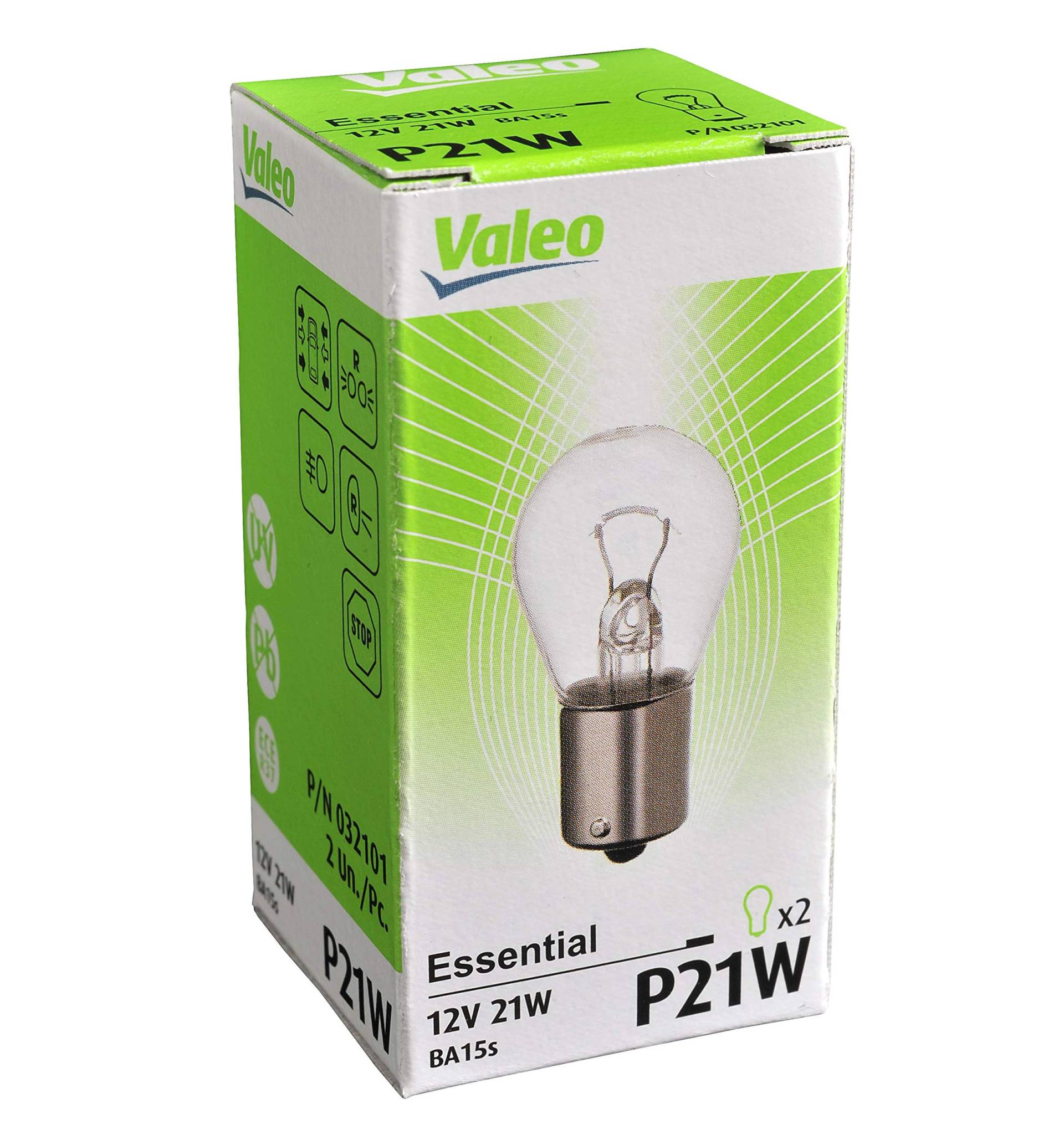 Valeo 32101 Glühlampe, Zusatzbremsleuchte von Valeo