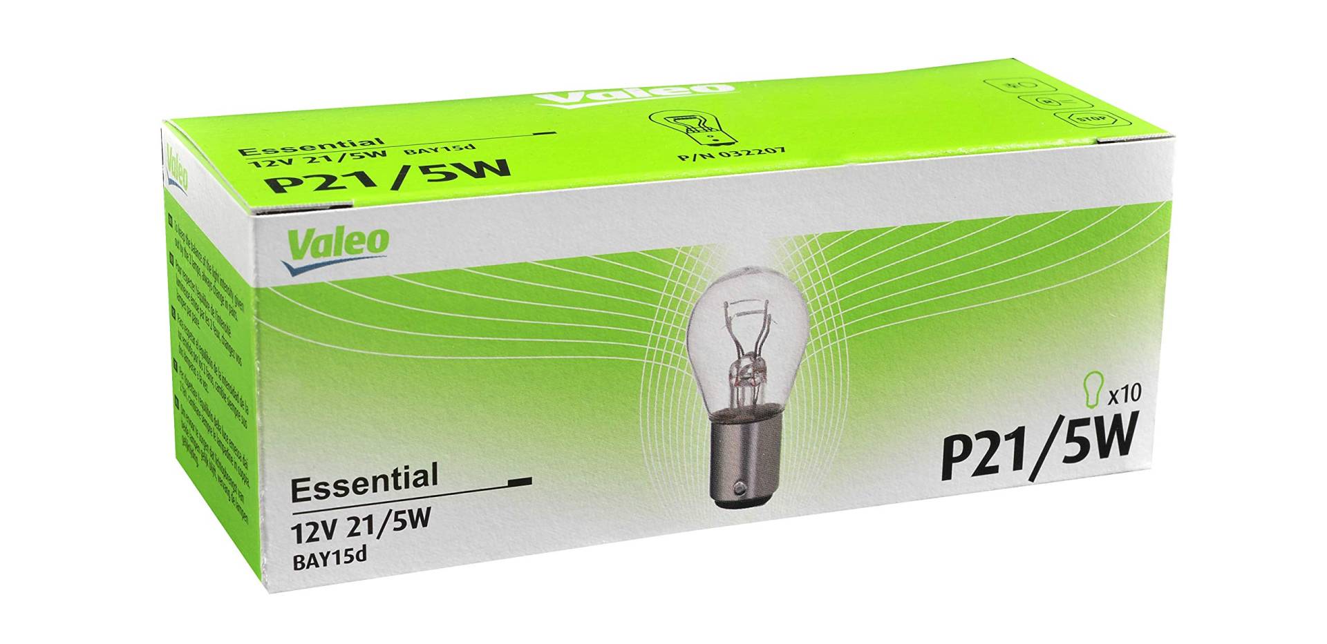 Valeo 32207 Glühlampe, Zusatzbremsleuchte von VALEO