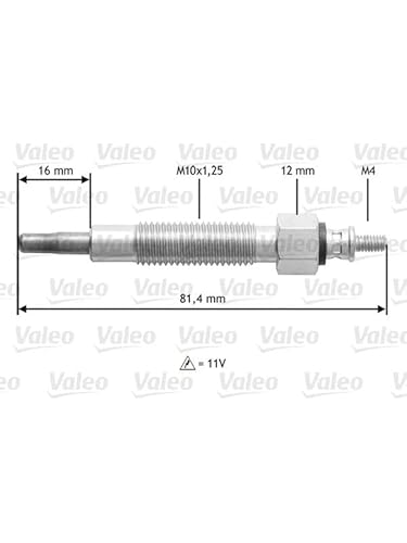 Valeo 345186 Glühkerze von Valeo