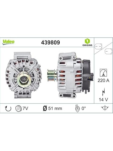 Valeo 439809 Lichtmaschine Valeo 439809 Lichtmaschine von VALEO