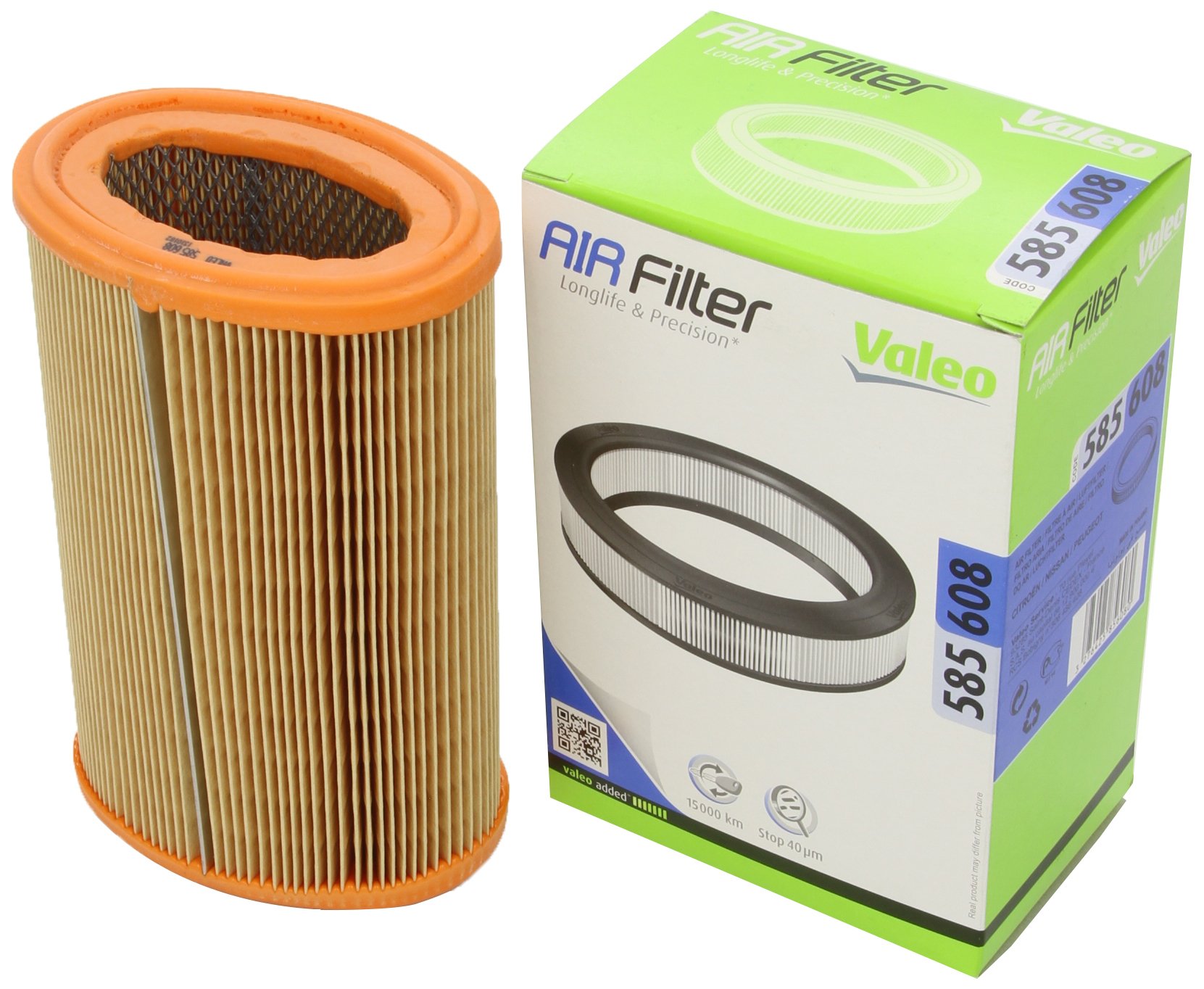VALEO 585608 Luftfilter Motorfilter Ausgezeichnete Filtrationseigenschaften, Longlife Kapazität, exakt und einfach fit VALEO 585608 Luftfilter Motorfilter Ausgezeichnete Filtrationseigenschaften, Longlife Kapazität, exakt und einfach fit von Valeo