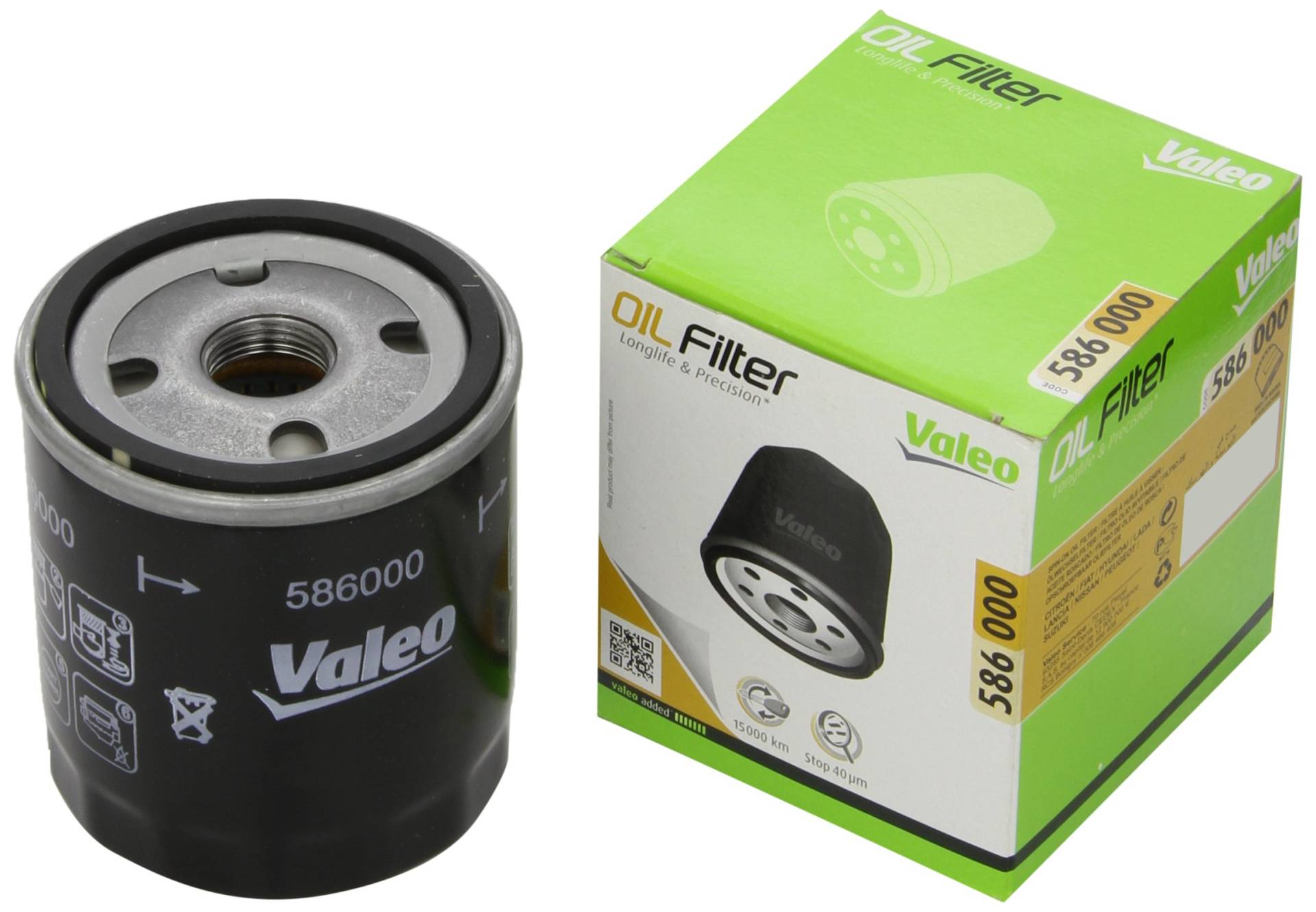 VALEO 586000 Ölfilter Motorfilter Ausgezeichnete Filtrationseigenschaften, Longlife Kapazität, genau und einfach von Valeo