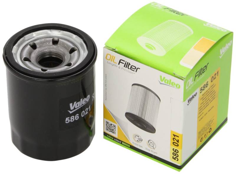 VALEO 586021 Ölfilter Motorfilter Ausgezeichnete Filtrationseigenschaften, Longlife Kapazität, genau und einfach von Valeo
