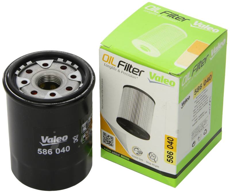 VALEO 586040 Ölfilter Motorfilter Ausgezeichnete Filtrationseigenschaften, Longlife Kapazität, genau und einfach von Valeo