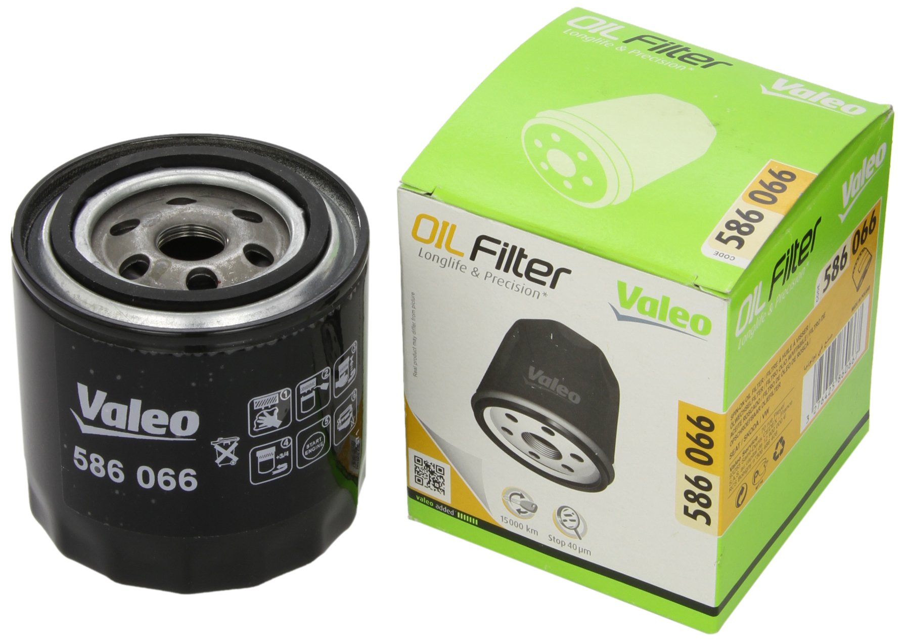 VALEO 586066 Ölfilter Motorfilter Ausgezeichnete Filtrationseigenschaften, Longlife Kapazität, genau und einfach von Valeo
