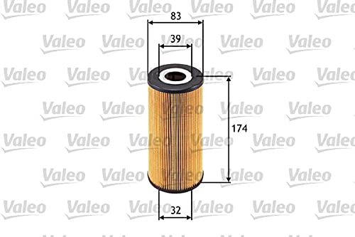 VALEO 586522 Ölfilter Motorfilter Ausgezeichnete Filtrationseigenschaften, Longlife Kapazität, genau und einfach von Valeo